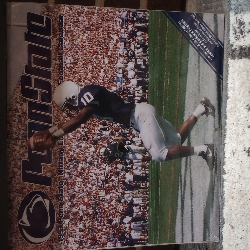 1997 Penn State Nittany Lion Football Calendar ( sealed never opened)